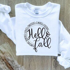 Hello Fall Sweatshirt Sweater